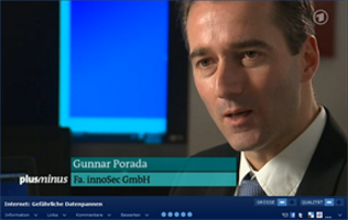 TV-Auftritt bei ARD Plusminus
