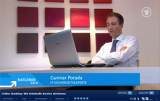 TV-Auftritt im ARD Ratgeber Geld